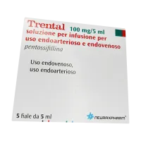 Фото Трентал 5мл (100мг) р-р для инъекций N5