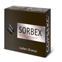 Фото Сорбекс 0.25г капс. N20