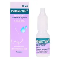 Фото Риномистин капли назальные 0.1%/0,01% флакон 10мл