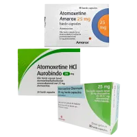 Фото Атомоксетин 25 мг Европа :: Аналог Когниттера :: Glenmark / Aurobindo капсулы №30