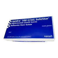 Фото Апидра СолоСтар раствор инсулин 100 ЕД/мл для п/к введения 3 мл №5