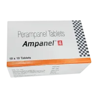 Фото Перампанел 4 мг Ampanel :: Файкомпа полный аналог таб. 4 мг №100!