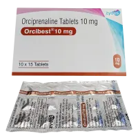 Фото Орципреналин Orcibest таблетки 10мг №15