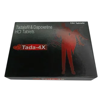 Тадалафил   Дапоксетин (Tada-4x) табл. 10 30мг №4