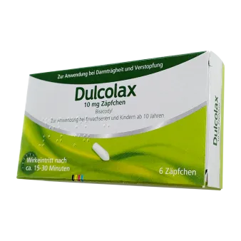 Дульколакс суппозитории рект. (Дульколакс свечи) 10 мг Германия №6