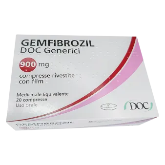 Гемфиброзил таблетки 900мг №20