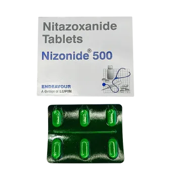 Нитазоксанид 500мг :: Nizonide 500 таблетки №6