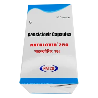 Ганцикловир таблетки (капсулы) Natclovir 250мг №30