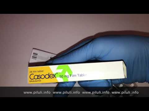 Видео о препарате Касодекс табл. 50 мг №28